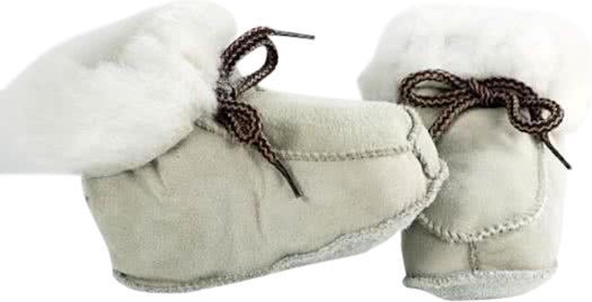 Bernardino® - Baby slofjes - Beige - Unisex - Maat 20