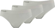 3pk Seamless Dames Brief/ Slip Wit S