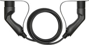 DELTACO EV-1213 e-Charge kabel - Type 2 naar Type 2 - 1-fase -7.6KW- 32A - 3 m - Zwart