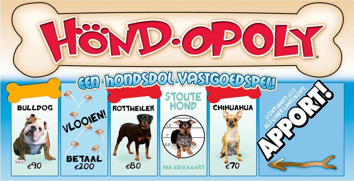 Hondopoly Gezelschapsspel