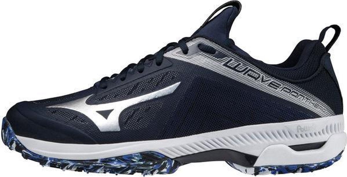 Mizuno Wave Panthera - zwart/blauw - maat 44.5