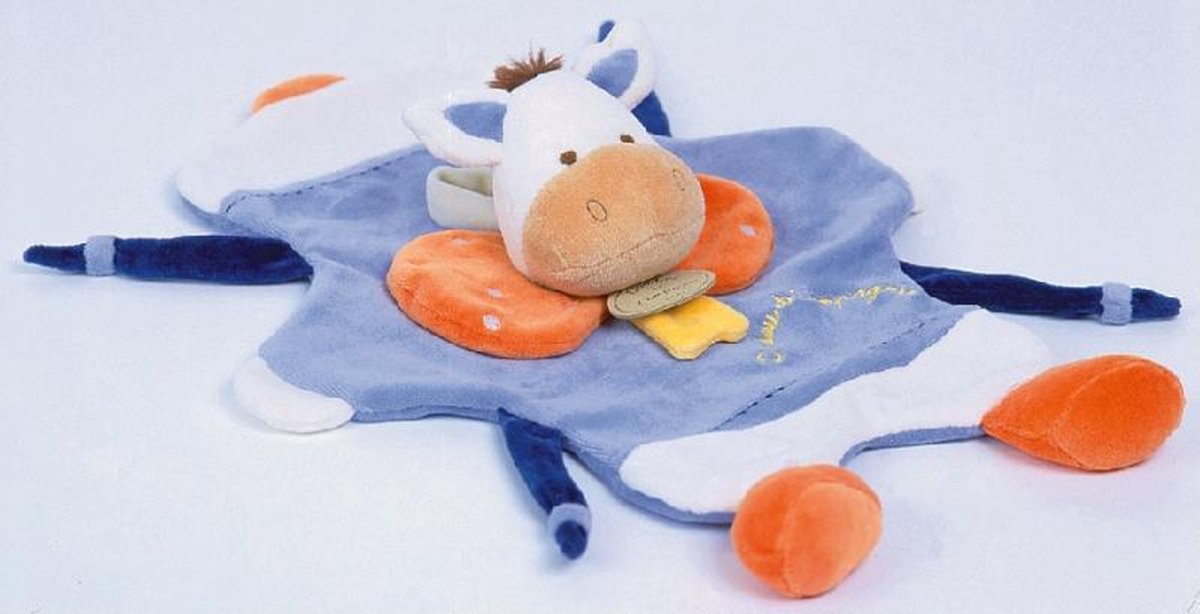 Ezel handpop en knuffel in één 25 cm Doudou et Compagnie