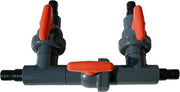 Bypass kit set zwembad 32mm/38mm slang of 50mm lijm voor zwembadverwarming incl. 3x 2weg kraan geschikt voor alle zwembaden. Tevens word er een GRATIS monster van EPDM solar4pool zwembad verwarming mee geleverd