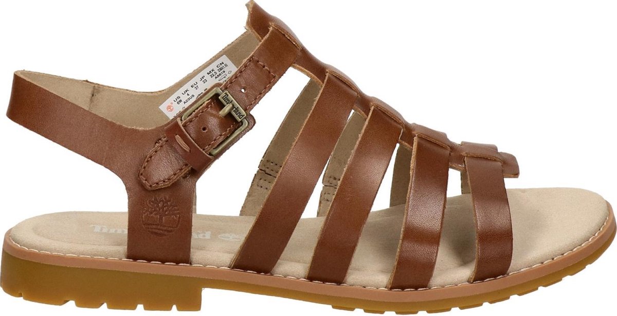 Timberland Chicago Riverside Fisherman dames sandaal. - Bruin - Maat 38