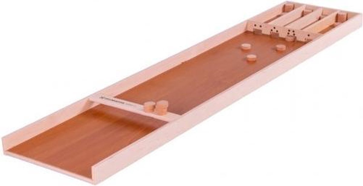 Heemskerk Mini-S Sjoelbak voor kinderen - Incl. 20 sjoelsteentjes - 118 x 28