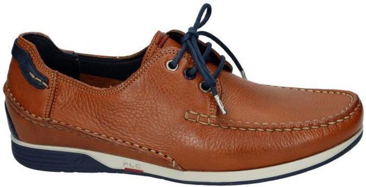 Fluchos -Heren -  cognac/caramel - casual schoenen - maat 40
