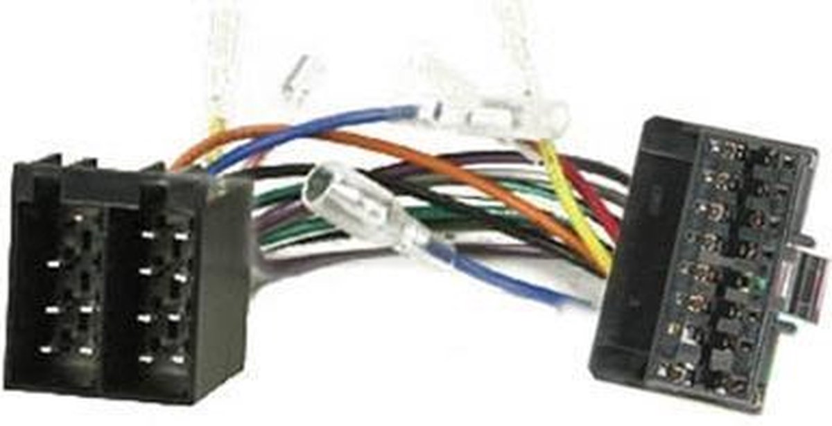 Kabelboom voor OEM radio  PIONEER 16-pin > ISO 16-pin vrouw.