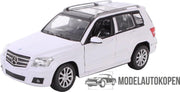 Mercedes-Benz GLK Klasse (Wit) 1/24 Rastar - Modelauto - Schaalmodel - Model auto - Miniatuurautos - Miniatuur auto