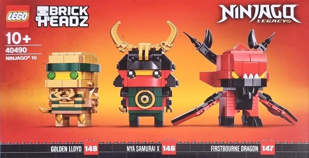 LEGO BrickHeadz™ NINJAGO® 10 - 40490