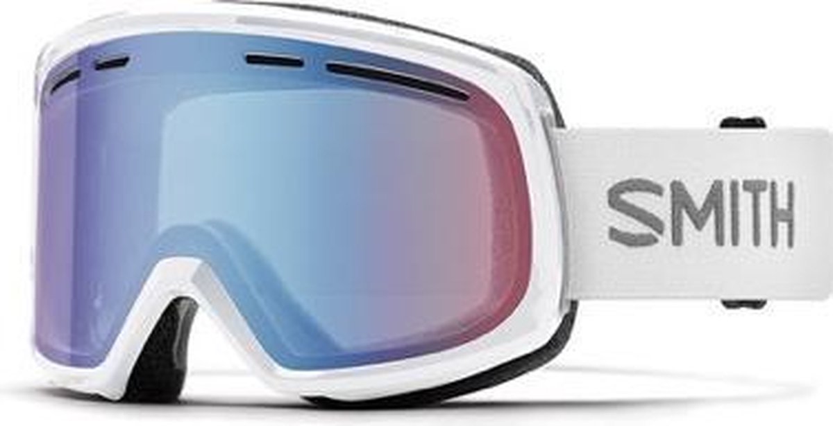 Smith Drift white blue sensor Skibril