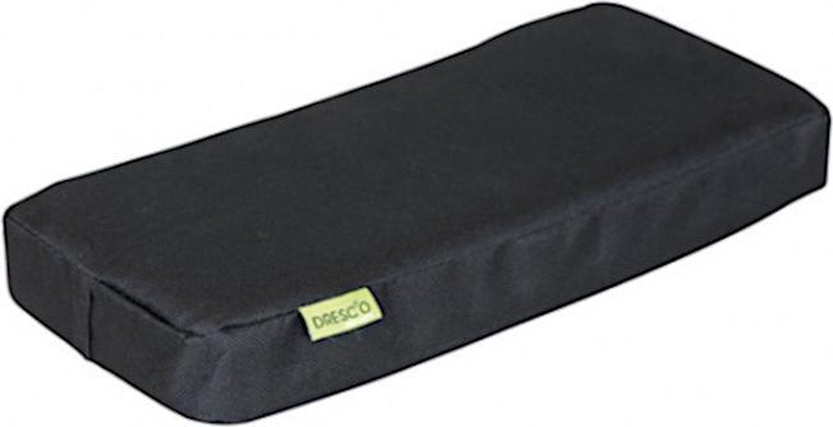 Dresco Bagagedragerkussen Junior 32 X 15 Cm Polyester Zwart