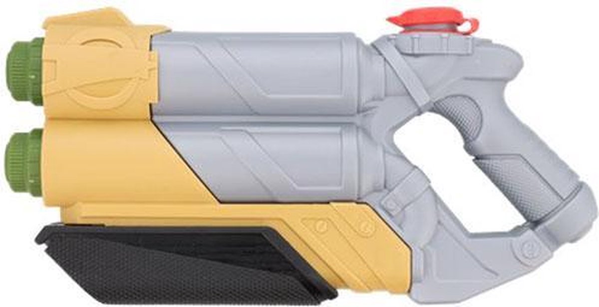 Waterpistool twin shooter - Bruin / Grijs - Kunststof - l 37 cm