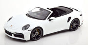 Porsche 911 (992) Turbo S Cabriolet 2020 Wit 1-18 Minichamps Limited 306 Pieces