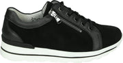 Waldlaufer 807001 M-Sarah - Volwassenen Lage sneakers - Kleur: Zwart - Maat: 36