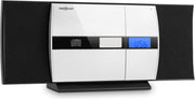 V-15 Stereoinstallatie CD USB MP3 UKW AUX Wekker wandmontage zwart