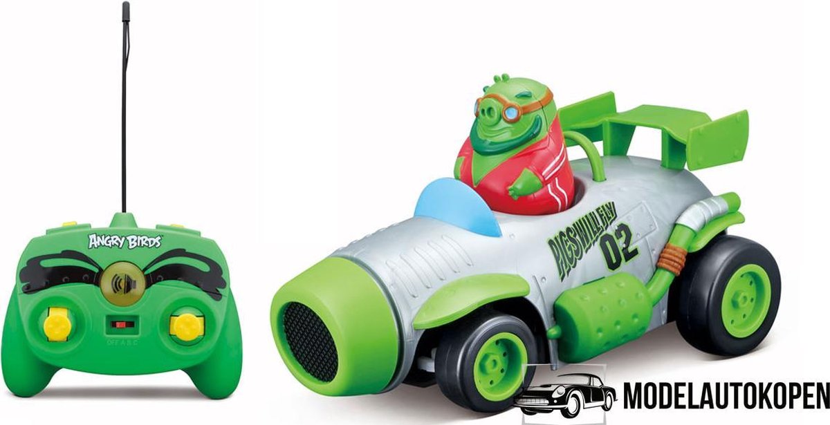 R/C Slingshot Racers Lanceer Voertuig - Angry Birds Maisto (19 cm) (Speelgoed) - Modelauto - Schaalmodel - Model auto - Miniatuurautos - Miniatuur auto