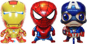 3-pack Superhero Birthday Party Balloon Avengers Super Hero Spiderman