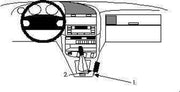 Brodit console mount v. BMW 316-328 E36 91-98