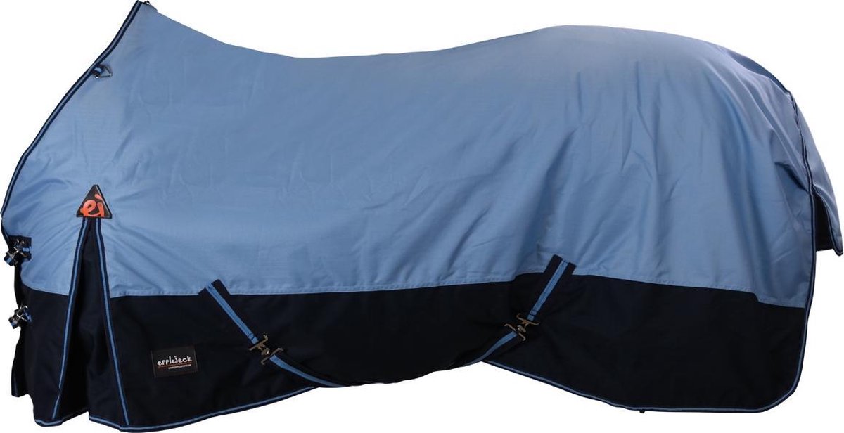Epplejeck Tolga 100gr - Winterdeken - Lichtblauw/Donkerblauw - mt. 195cm