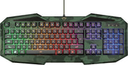 GXT 830RW Avonn Camo - Gaming Toetsenbord - Qwerty - Zwart
