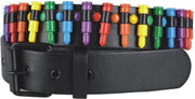 Gekleurde patronen riem 115 cm