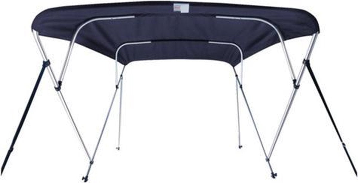 TALAMEX 4 BOOG H137 BREEDTE  216-229 CM BIMINITOP ZWART DELUXE