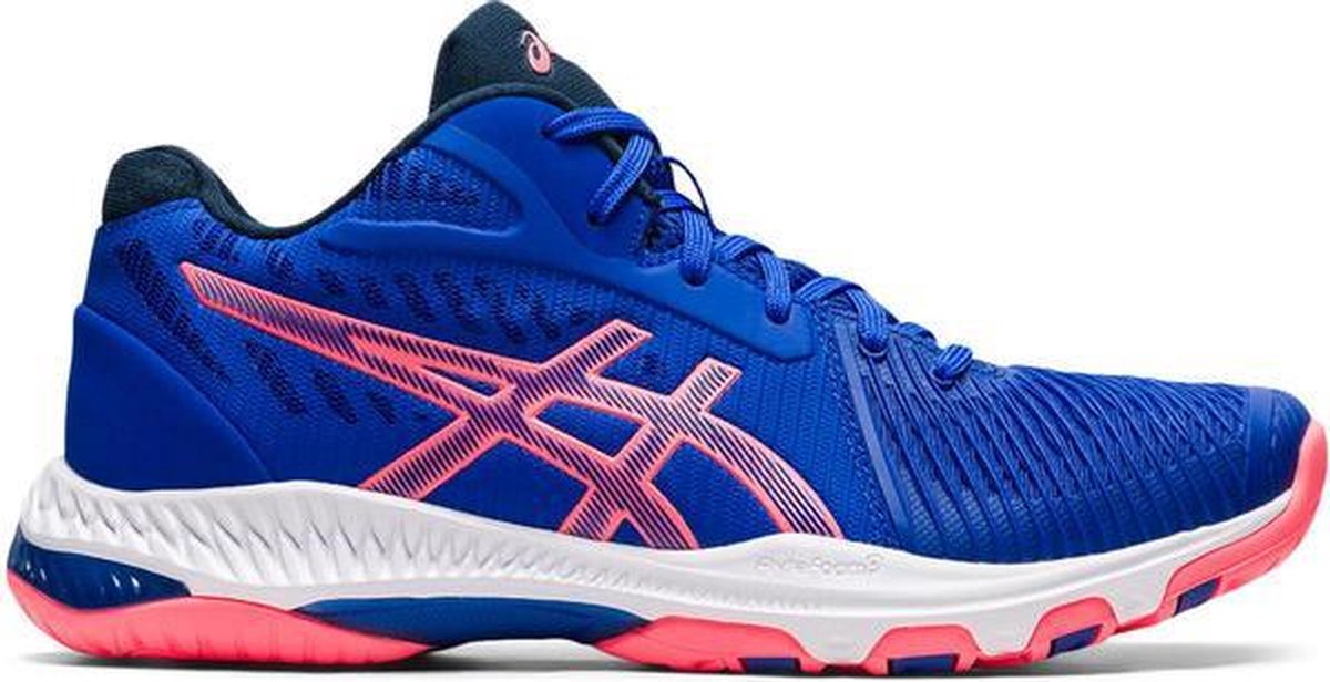 ASICS Netburner Ballistic MT2 Dames - blauw/roze - maat 44