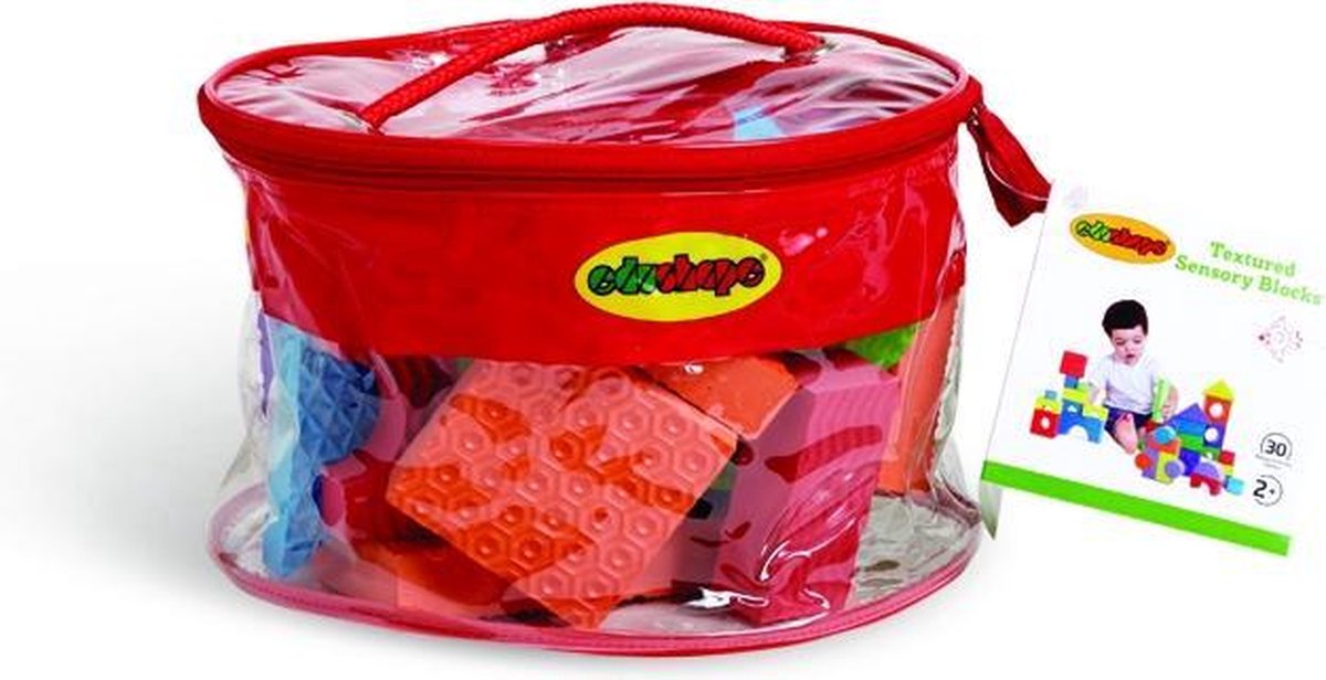 Edushape Textuur Blokken - 30 stuks