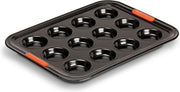 Le Creuset 94100240000000 - Bakvorm - 12 cakejes - Zwart