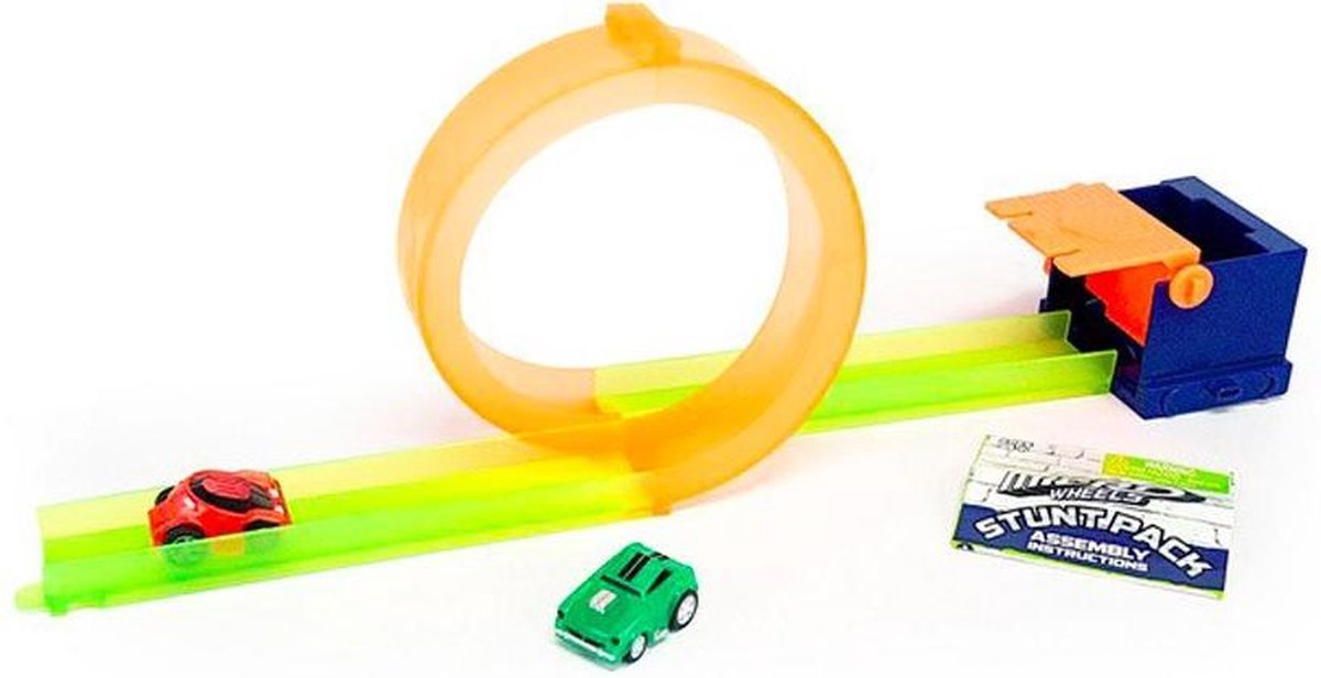 Splash Toys Micro Wheels Racebaanset 5-delig Groen/geel