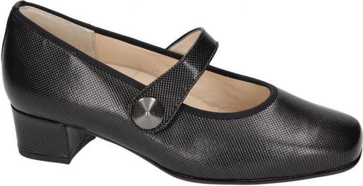 Hassia -Dames -  zwart - pumps & hakschoenen - maat 35½