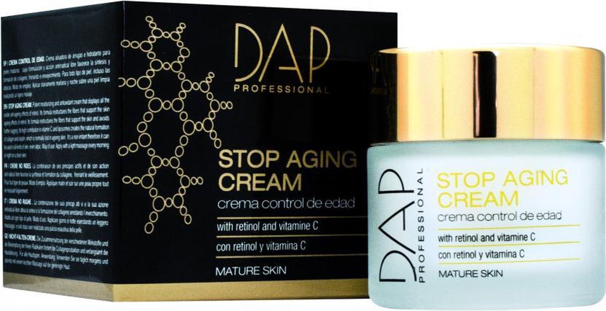 GRATIS ZEEPJE Postquam Professional Retinol en Vitamine C anti-veroudering crème 50ml