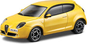 Bburago ALFA ROMEO MITO 2011 geel schaalmodel 1:43
