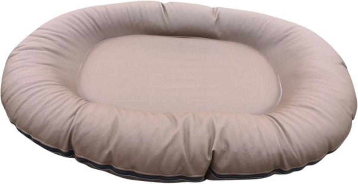 XL-Topmast Mega Ligkussen bruin Skai 85x123cm