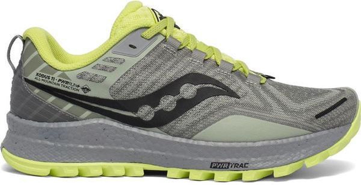 Saucony Xodus 11 Dames - grijs/groen - maat 38