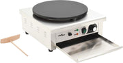 vidaXL Elektrische crêpemaker met lekbakje 40 cm 3000 W