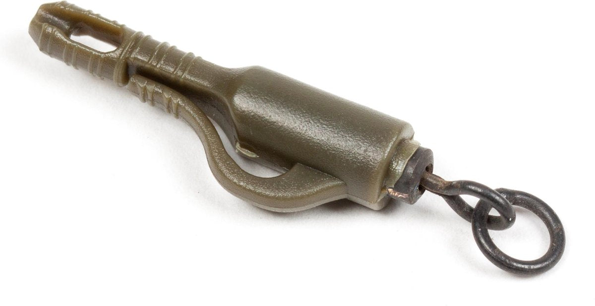 Taska Flexi Ring Leadclip - Weedy Green