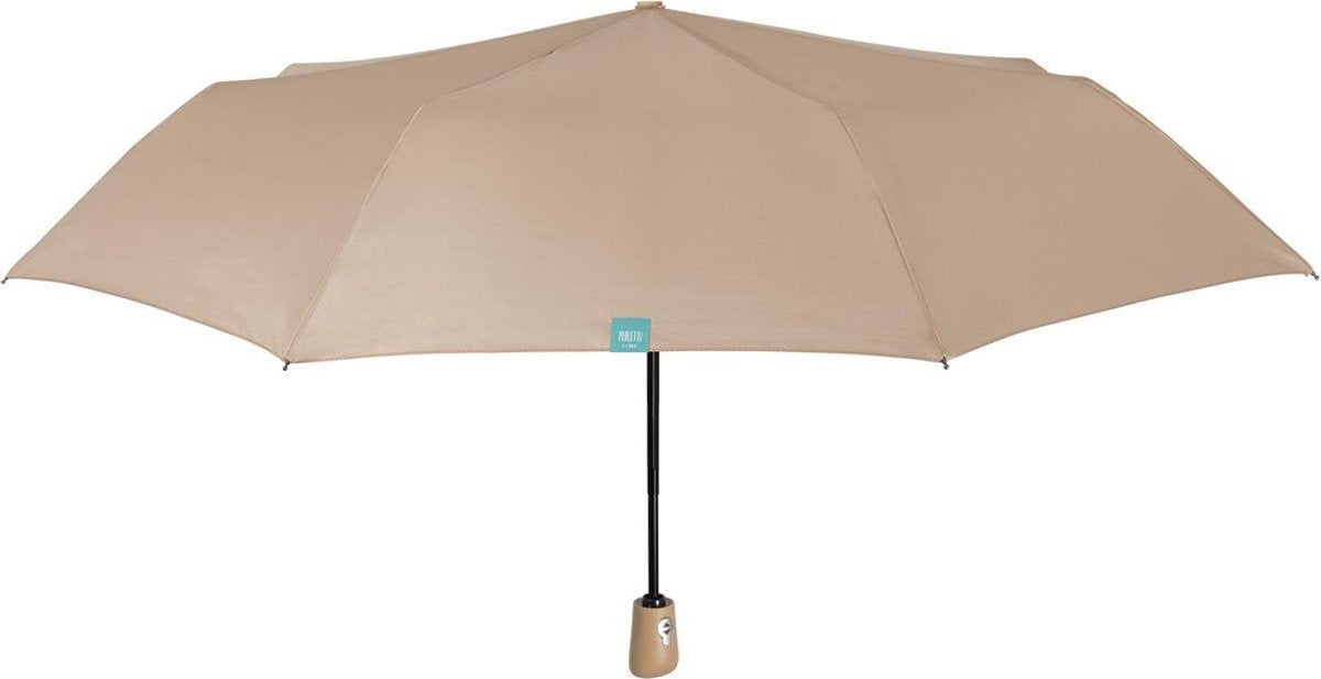 Perletti Mini-paraplu Automatisch 98 Cm Fiberglas Crème