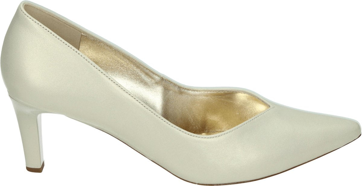 Hogl 186703 - Volwassenen Pumps - Kleur: Wit/beige - Maat: 38.5