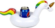 2 stuks Opblaasbare Eenhoorn/ Unicorn bekerhouder - cupholder