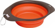 M-pets Voer- En Drinkbak 750 Ml Elastomeer 25 Cm Oranje