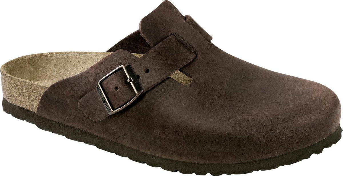 Birkenstock Boston FL Narrow Unisex Clogs - Habana - Maat 41