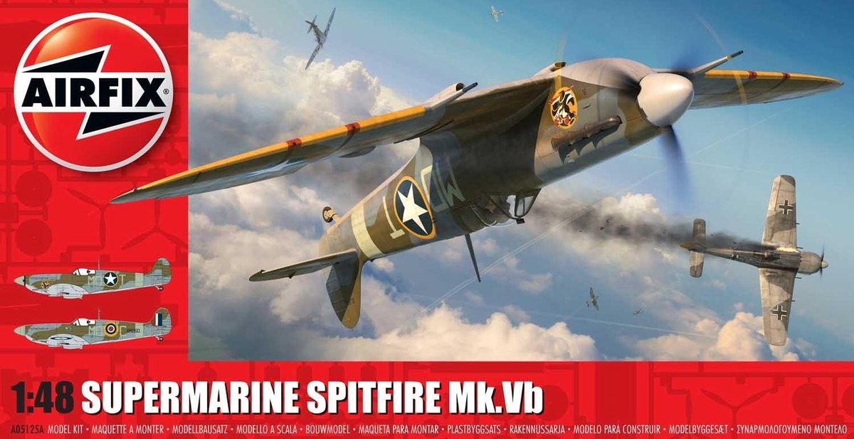 Airfix-supermarine Spitfire Mk.vb   (10/20) * (Af05125a) - modelbouwsets