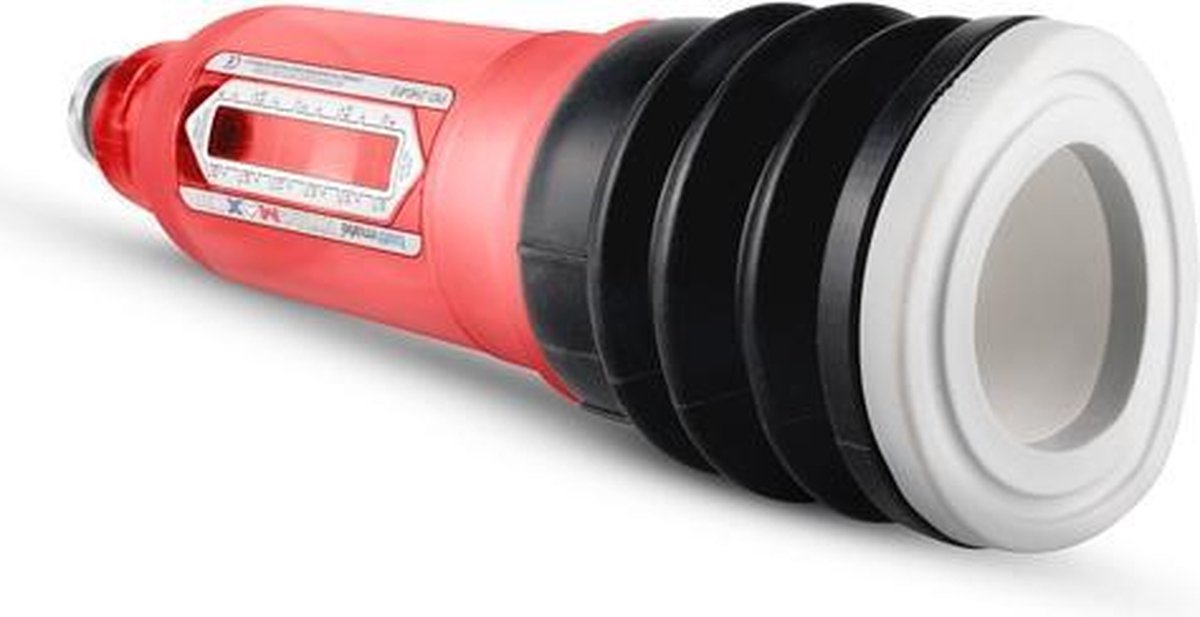 Bathmate Hydromax 5 - Rood - Rood - Sextoys - Penispompen & Penis Sleeves - Toys voor heren - Pumps & Enlargers