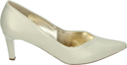 Hogl 186703 - Volwassenen Pumps - Kleur: Wit/beige - Maat: 40
