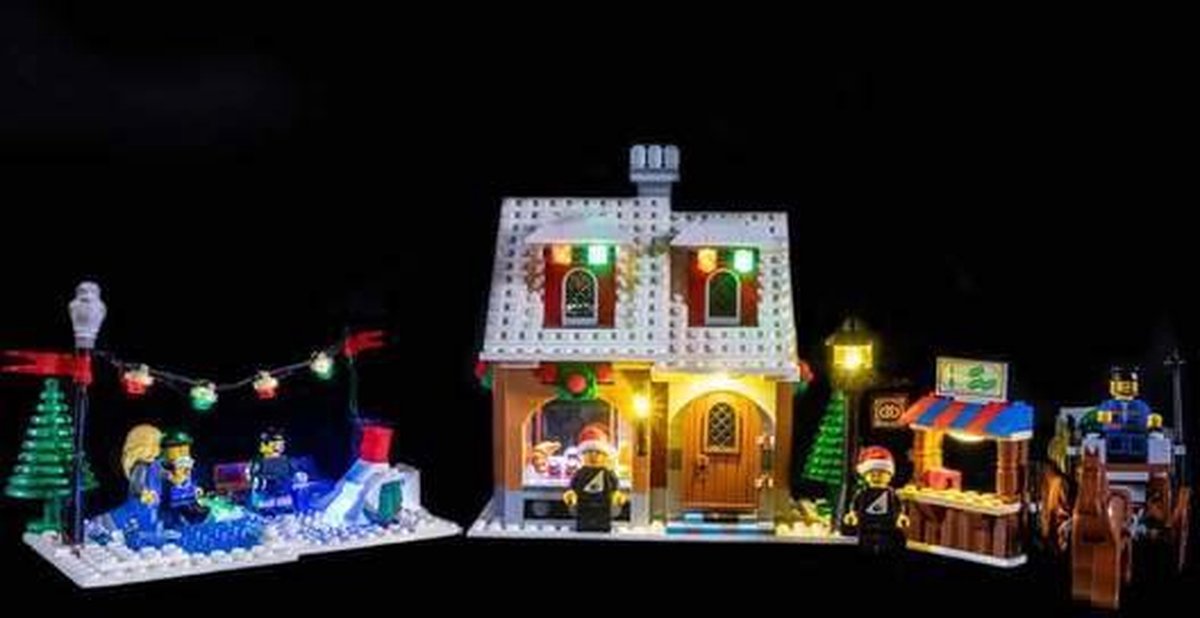 Light My Bricks LEGO Winter Village Bakery 10216 Verlichtings Set