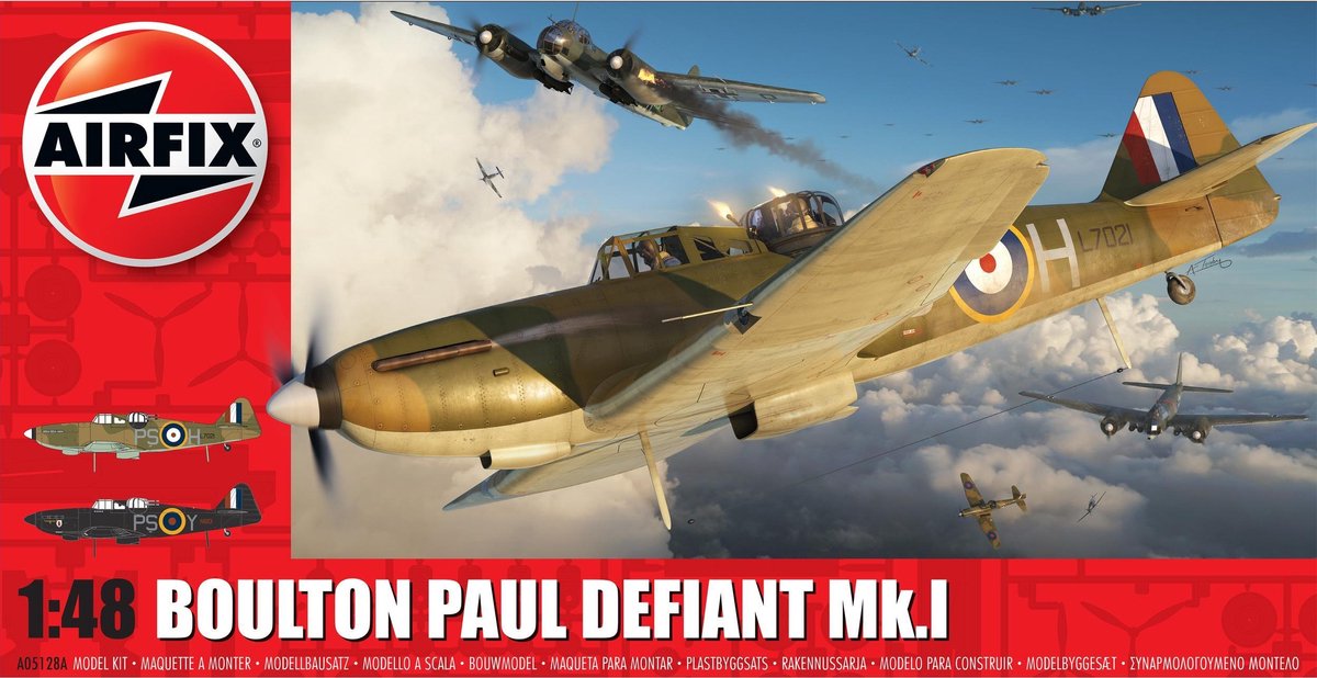 Airfix-boulton Paul Defiant Mk.1   (7/20) * (Af05128a)