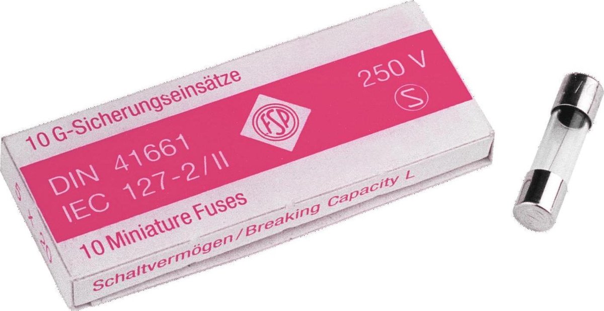 ACCESSORY Fuse 5x20mm F0.5A 10x