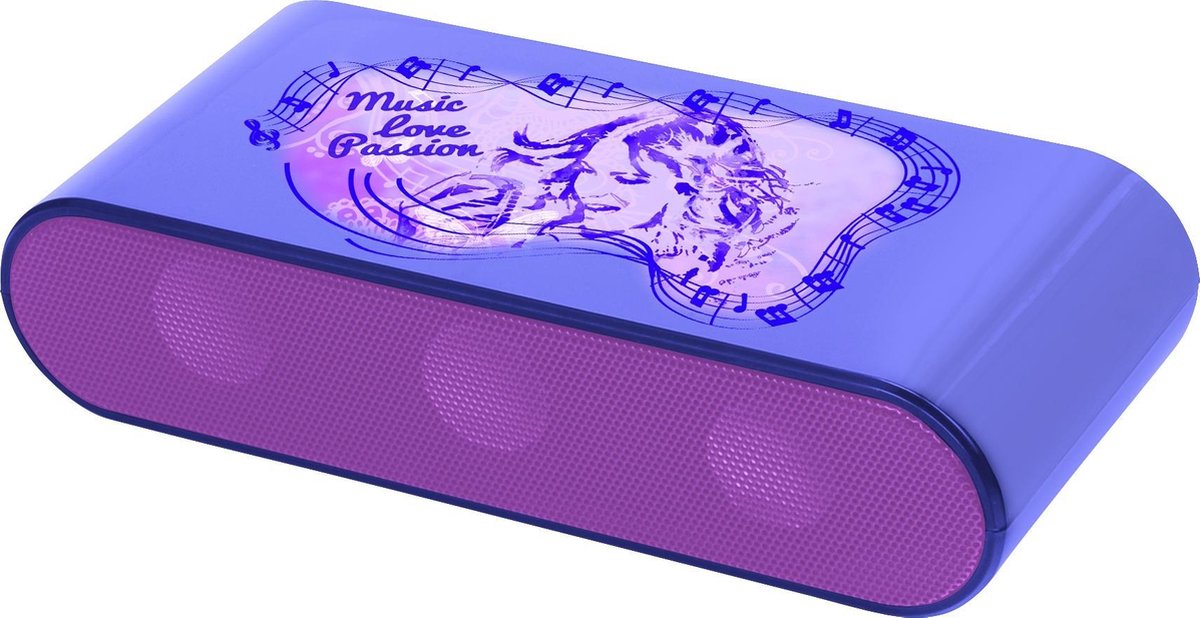 Lexibook BT350VI Portable Bluetooth Speaker Violetta