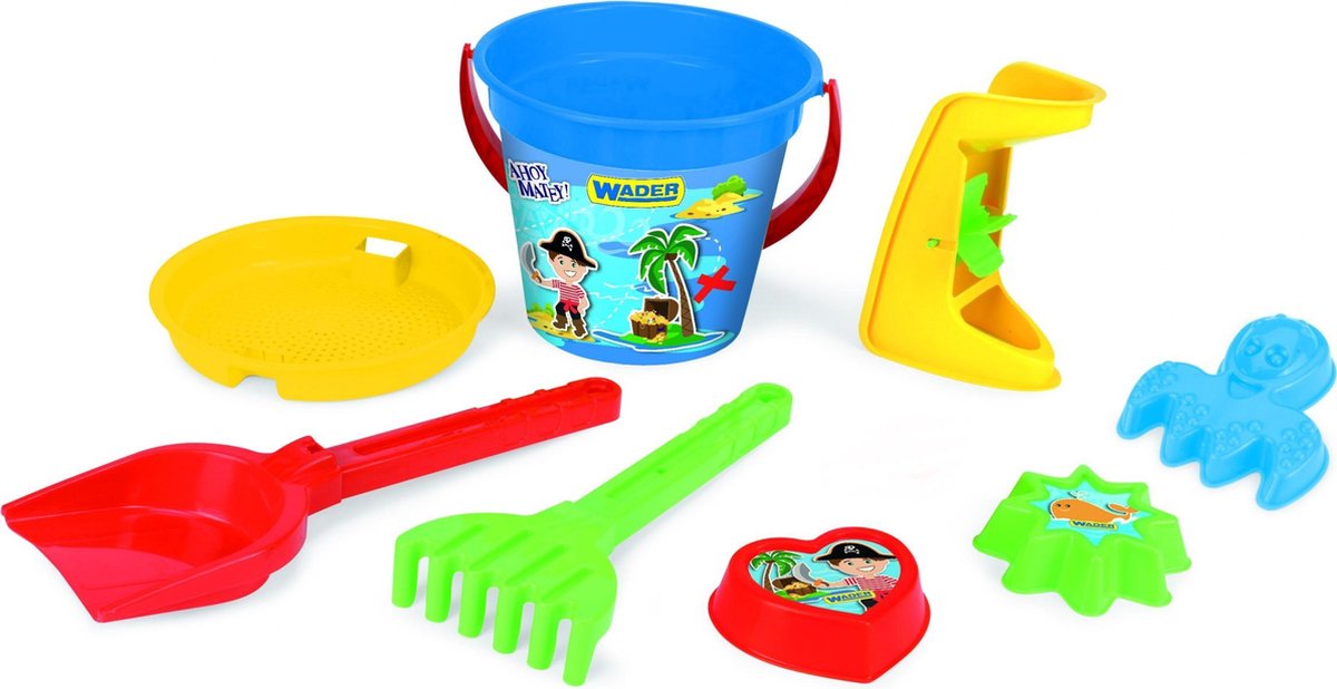 Wader Strandset Met Emmer 14
